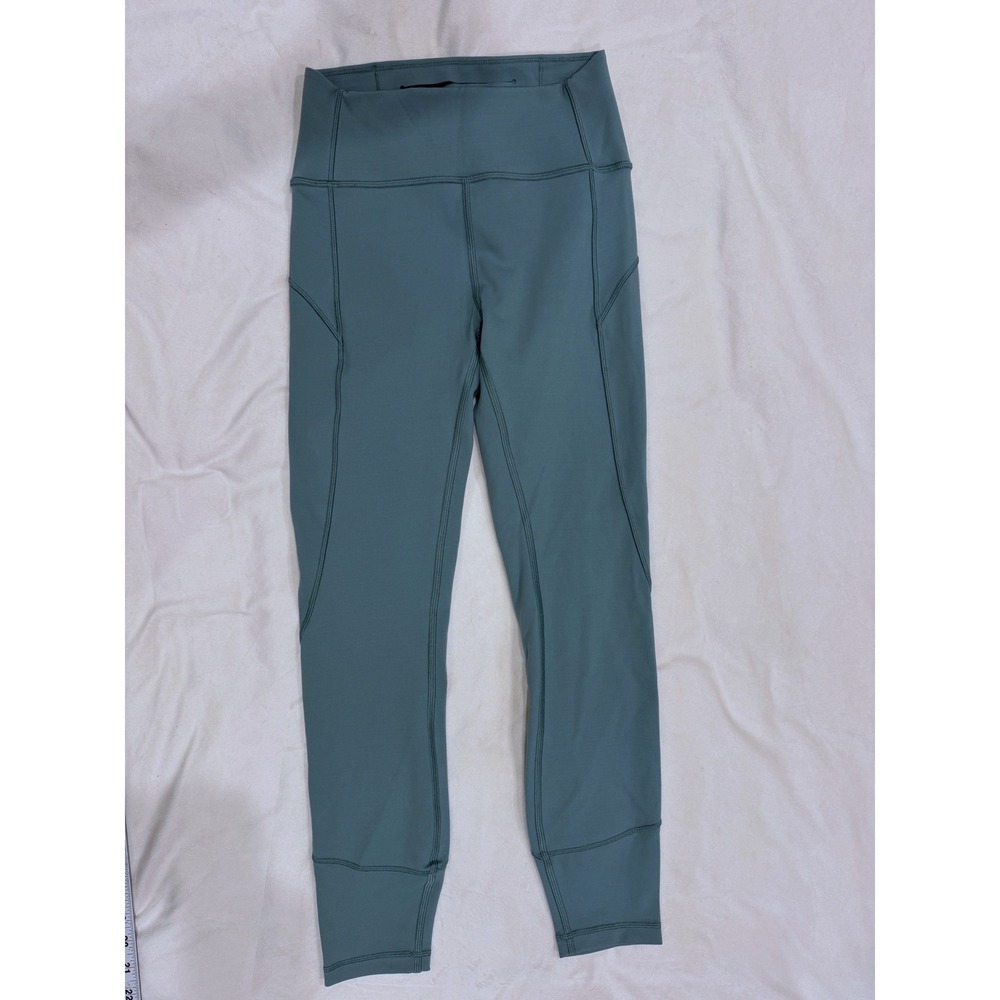 Lululemon All the Right Places High-Rise Pant 24 Tidewater Teal Green Size 4